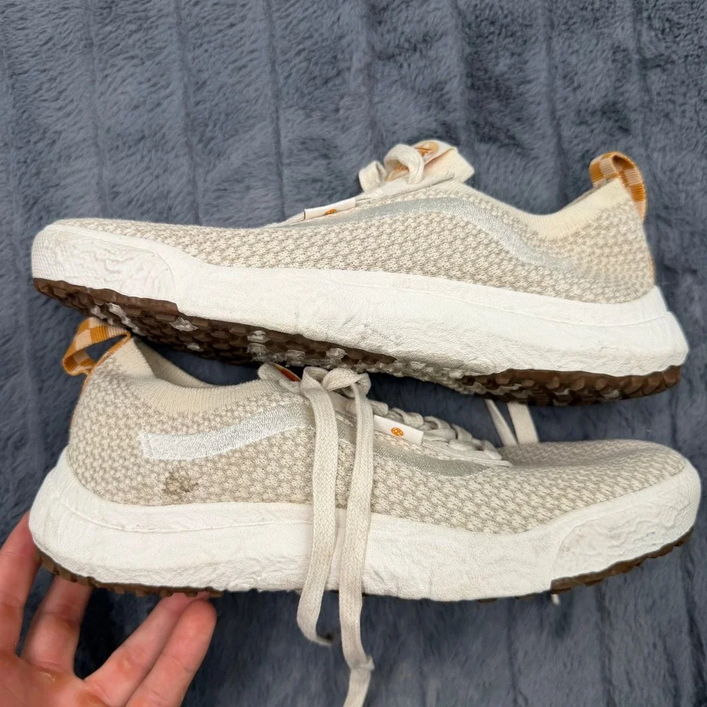 Vans UltraRange VR3 Oatmeal Gum Knit Sneakers Mens 7.5 Womens 9 721356